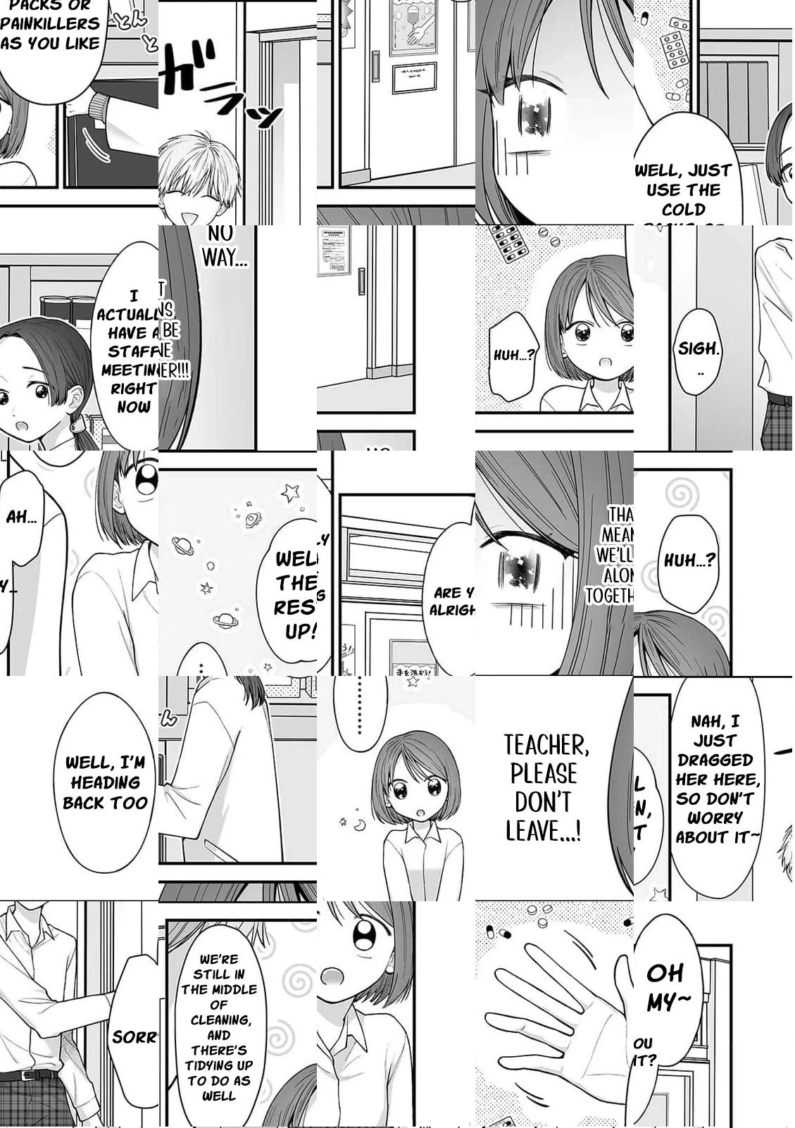 Locker no naka wa Sounyuuchuu!? Danshi Kouishitsu ni Torinokosareta doji JK wo osou Ichigun Ikemen to no Micchaku Chapter 3 page 8 - 