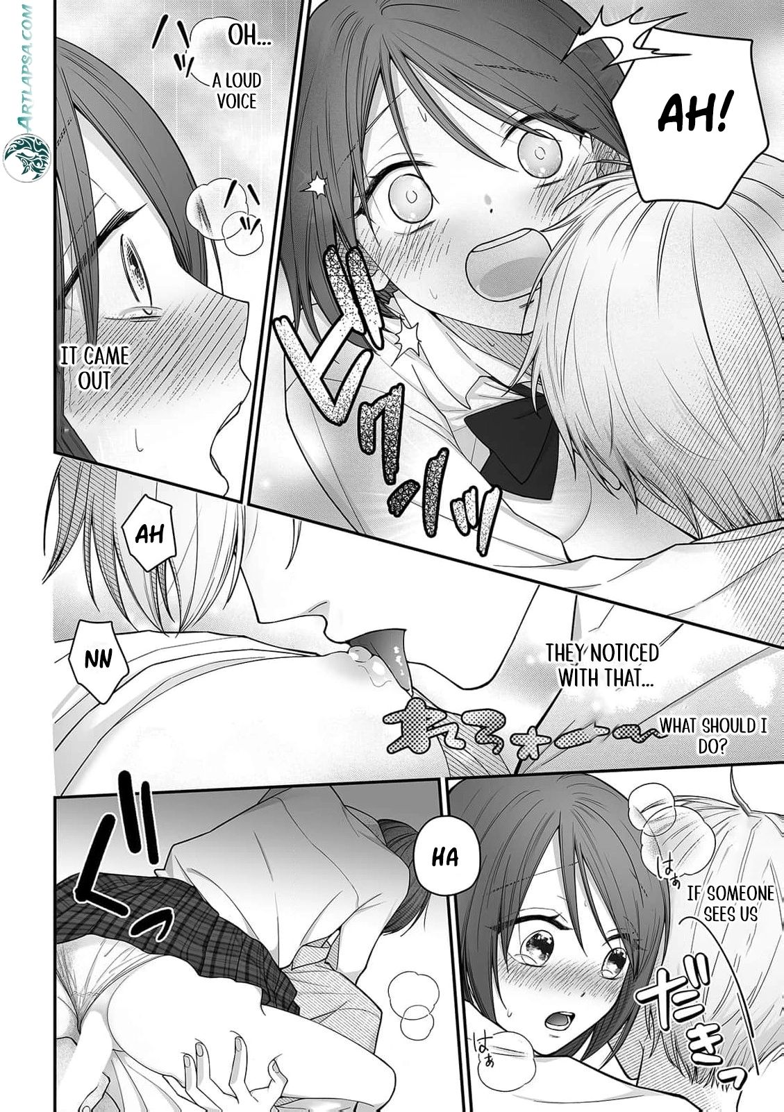 Locker no naka wa Sounyuuchuu!? Danshi Kouishitsu ni Torinokosareta doji JK wo osou Ichigun Ikemen to no Micchaku Chapter 4 page 21 - 