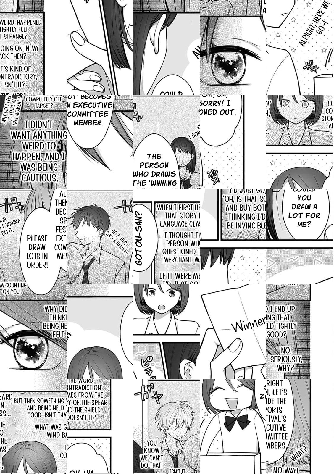 Locker no naka wa Sounyuuchuu!? Danshi Kouishitsu ni Torinokosareta doji JK wo osou Ichigun Ikemen to no Micchaku Chapter 4 page 4 - 