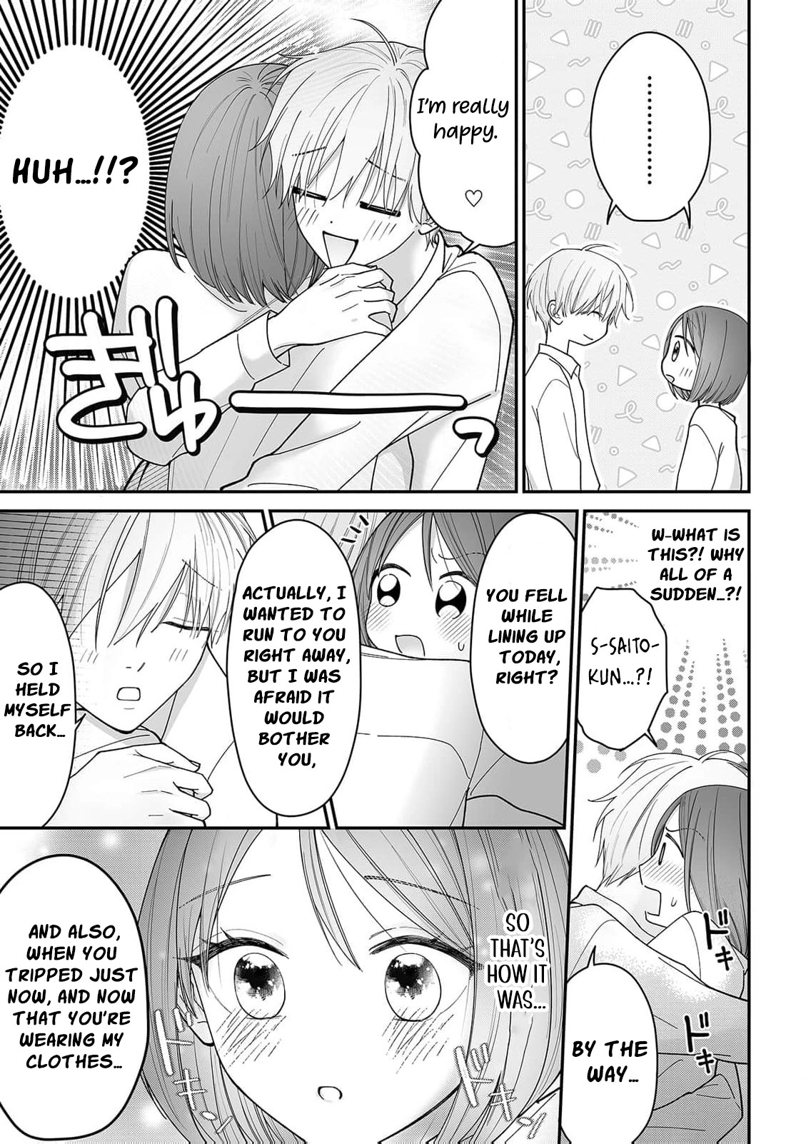 Locker no naka wa Sounyuuchuu!? Danshi Kouishitsu ni Torinokosareta doji JK wo osou Ichigun Ikemen to no Micchaku Chapter 8 page 14 - 