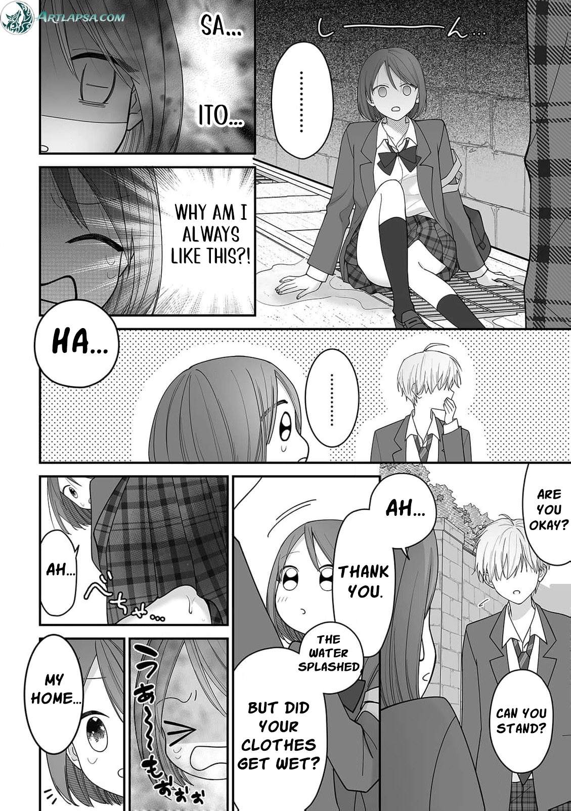 Locker no naka wa Sounyuuchuu!? Danshi Kouishitsu ni Torinokosareta doji JK wo osou Ichigun Ikemen to no Micchaku Chapter 8 page 5 - 