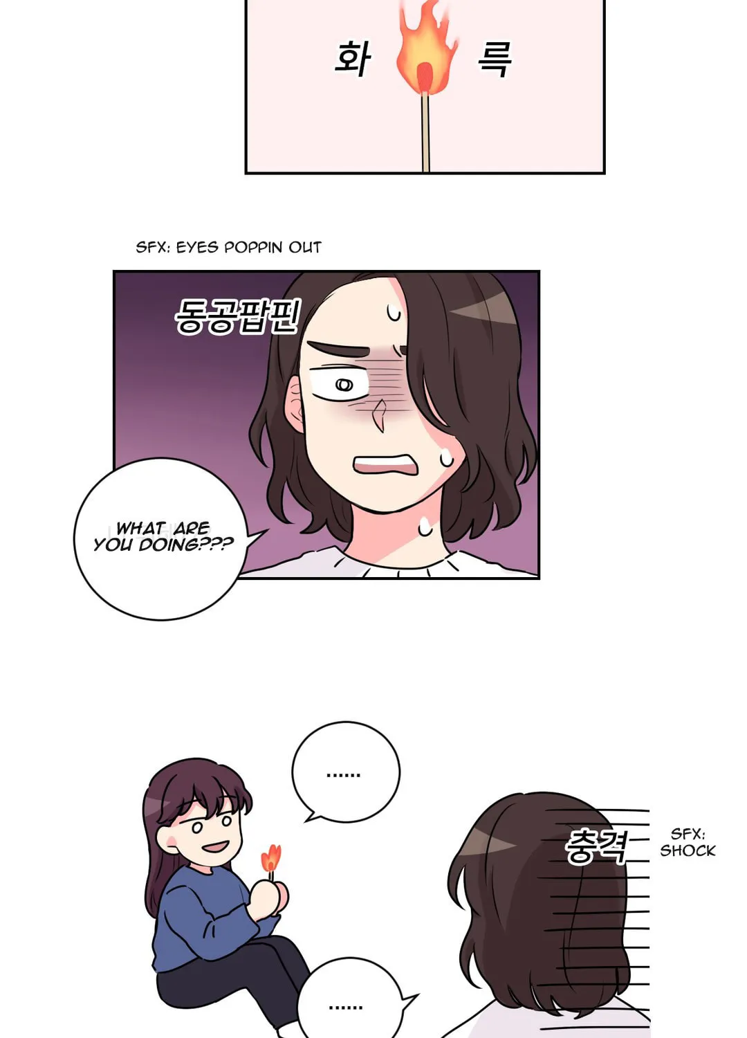Look over here, Hamppoya Chapter 10 page 8 - 