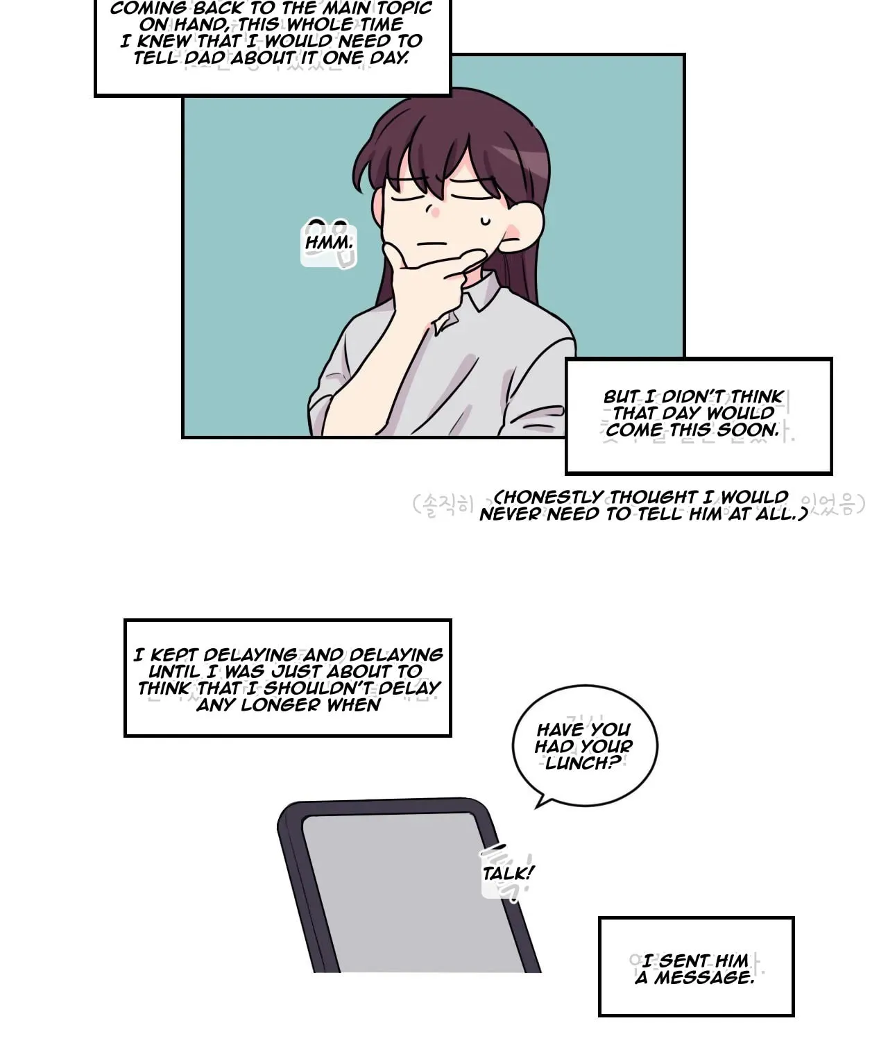 Look over here, Hamppoya Chapter 14 page 13 - 