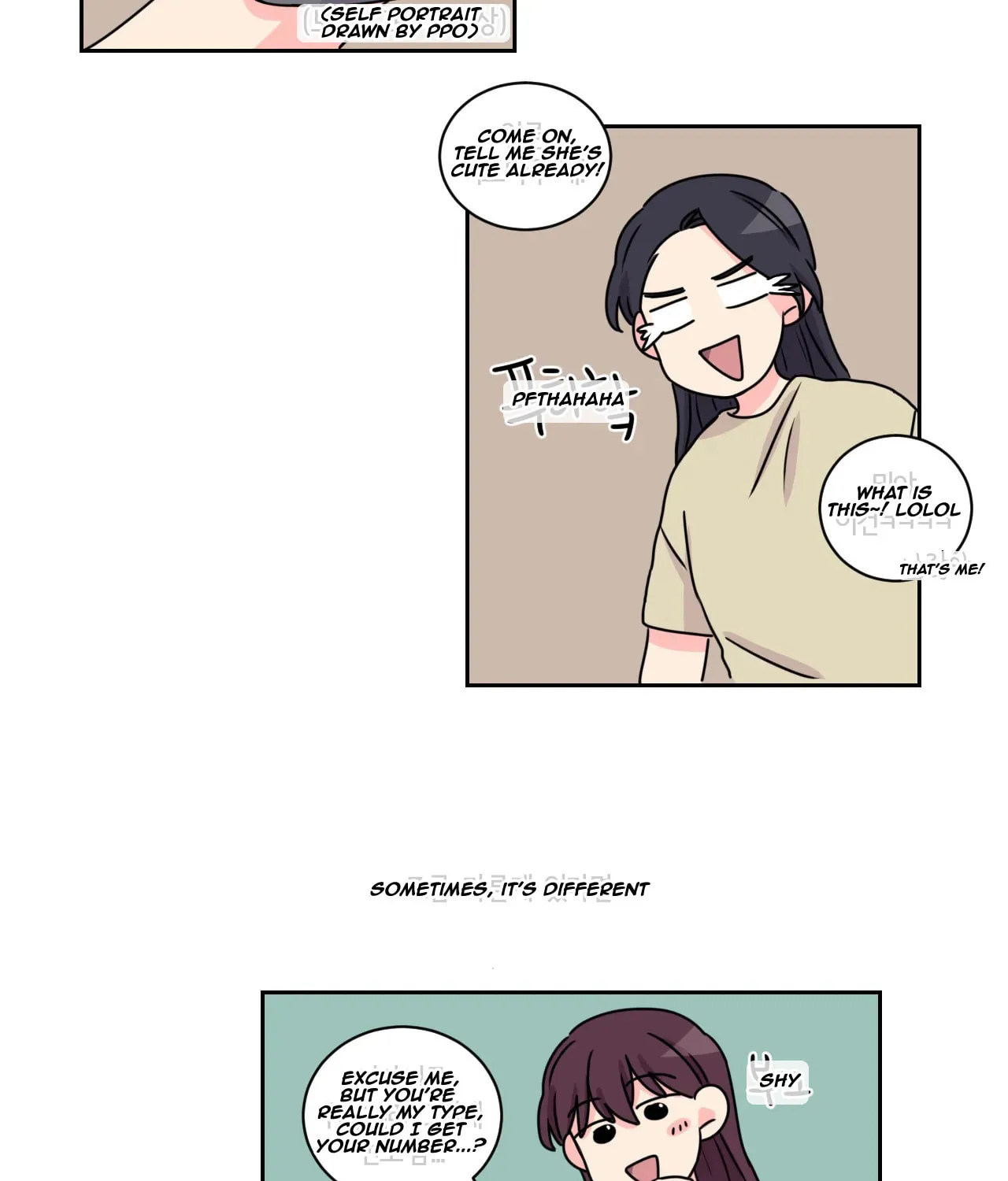 Look over here, Hamppoya Chapter 18 page 13 - 