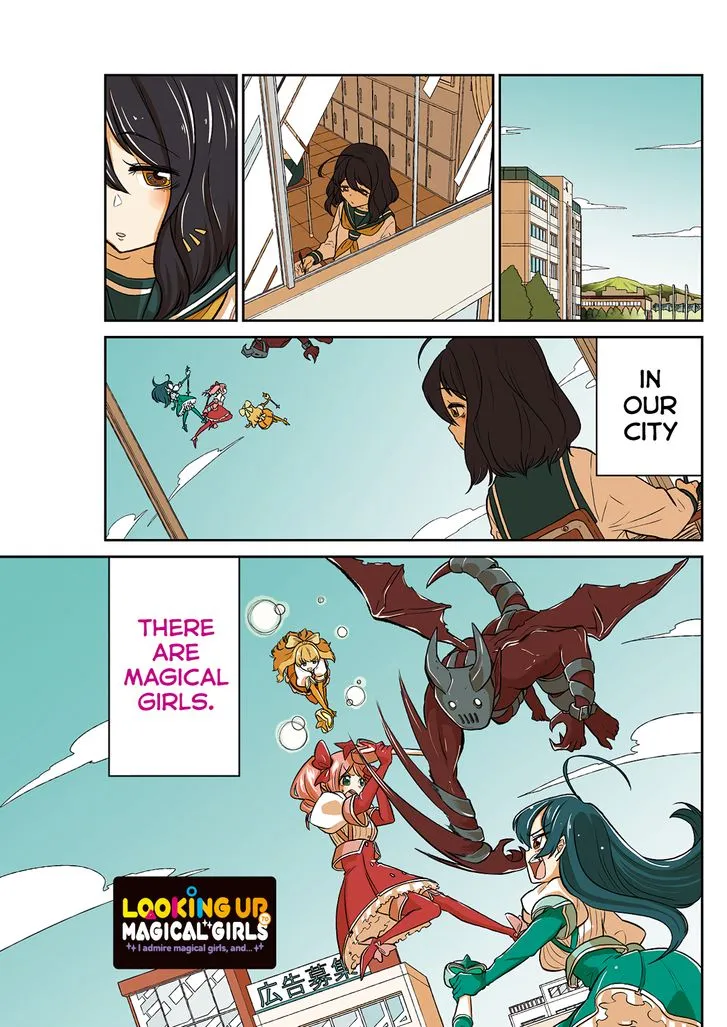 Looking up to Magical Girls Chapter 1.1 page 2 - 