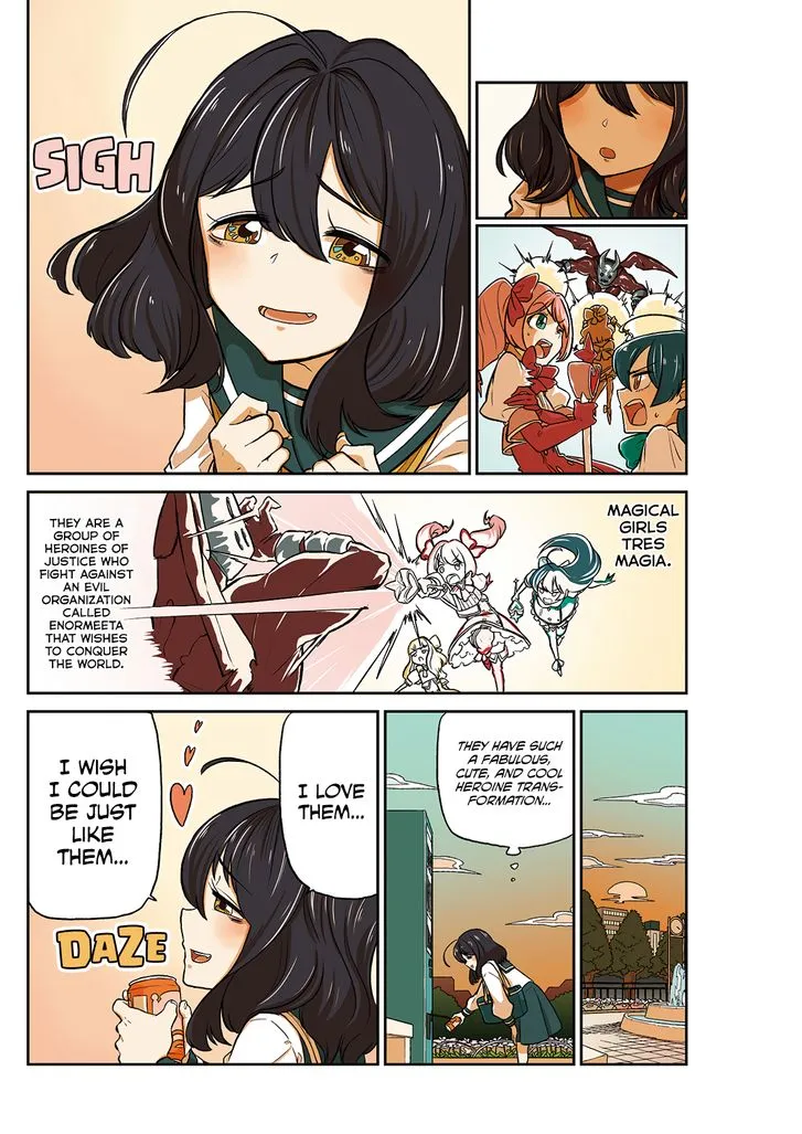Looking up to Magical Girls Chapter 1.1 page 3 - 