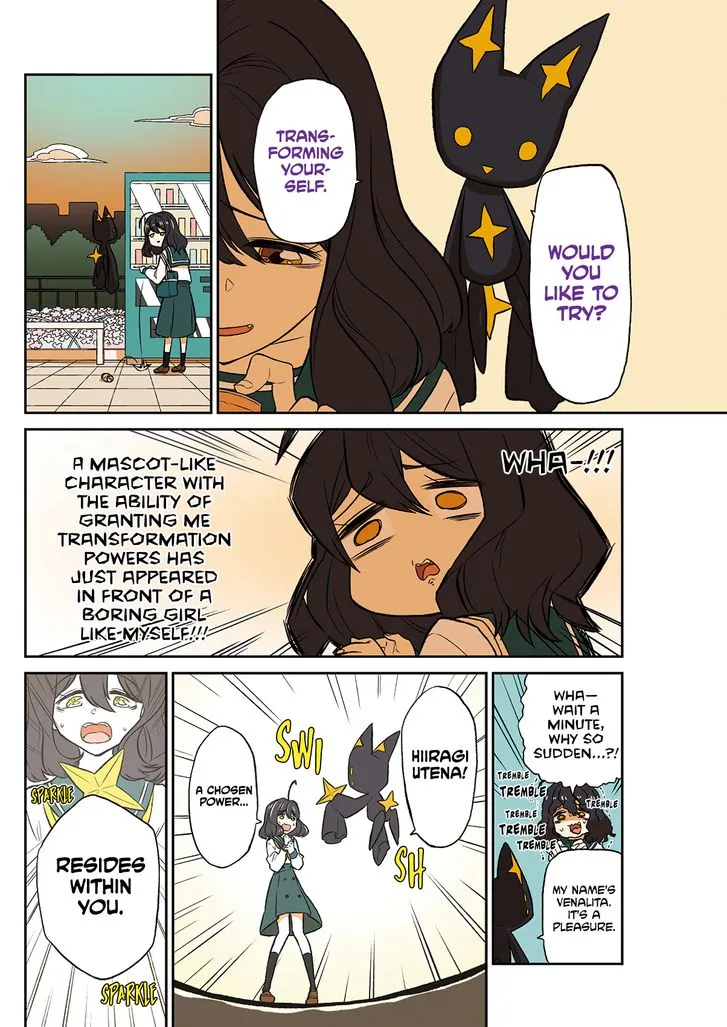 Looking up to Magical Girls Chapter 1.1 page 5 - 