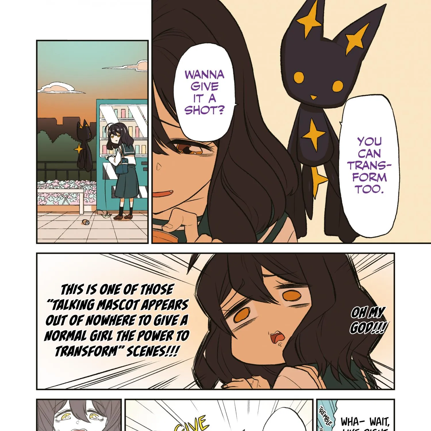 Looking up to Magical Girls Chapter 1.2 page 14 - 