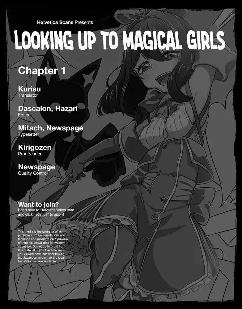 Looking up to Magical Girls Chapter 1 page 1 - 