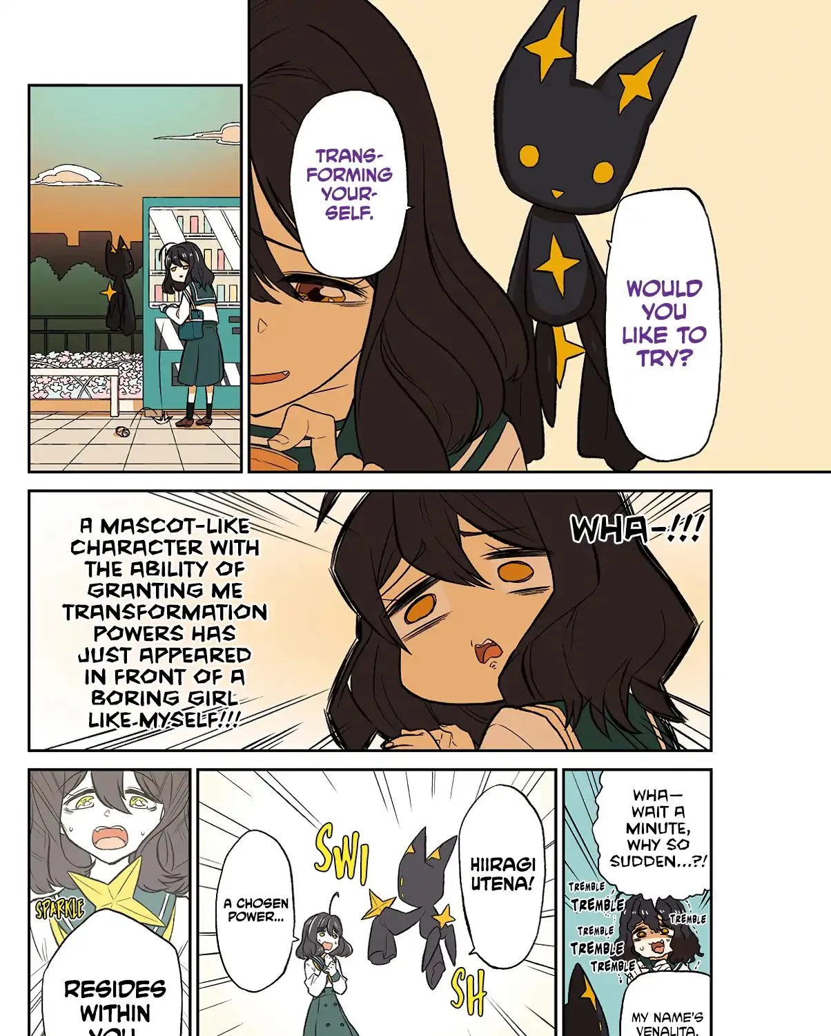 Looking up to Magical Girls Chapter 1 page 10 - 