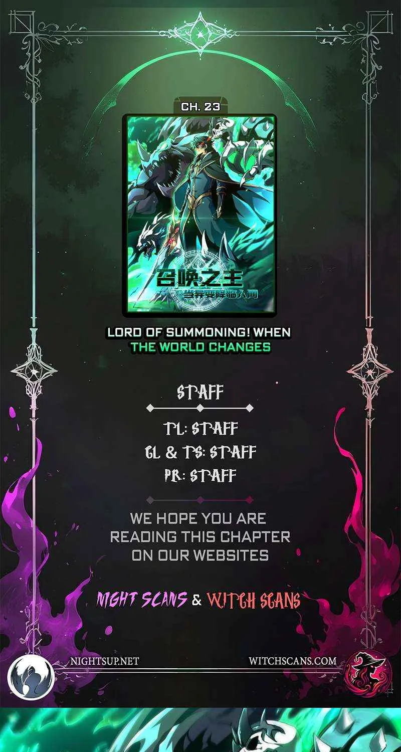 Lord of Summoning When the World Changes Chapter 23 page 2 - 