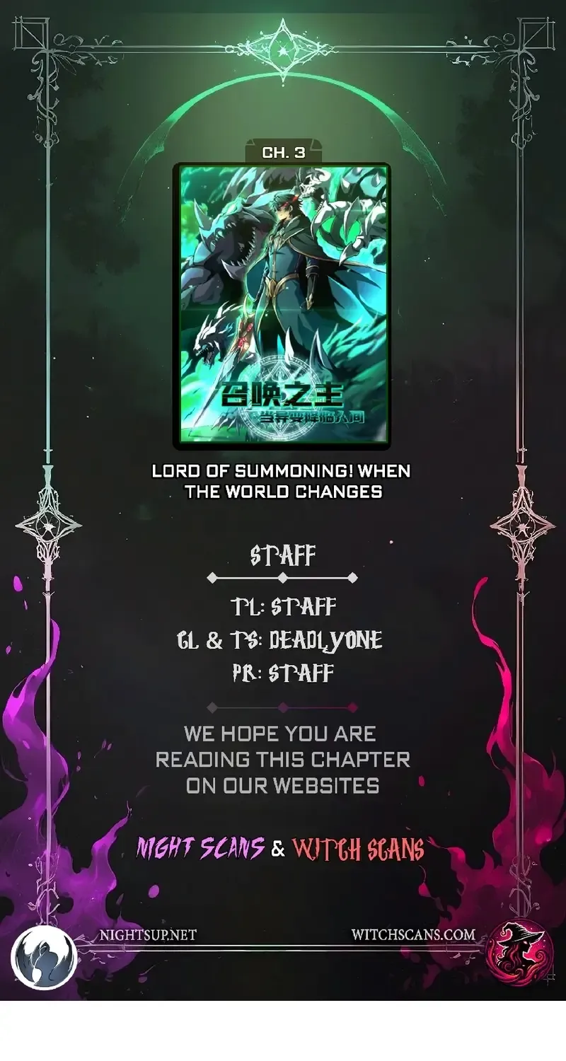 Lord of Summoning When the World Changes Chapter 3 page 2 - 