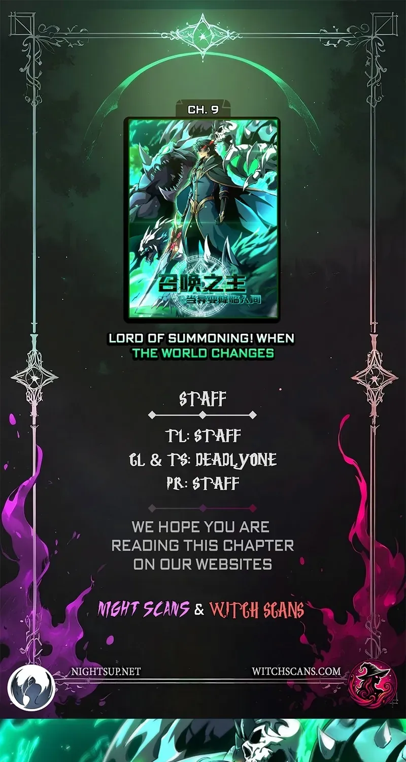 Lord of Summoning When the World Changes Chapter 9 page 2 - 