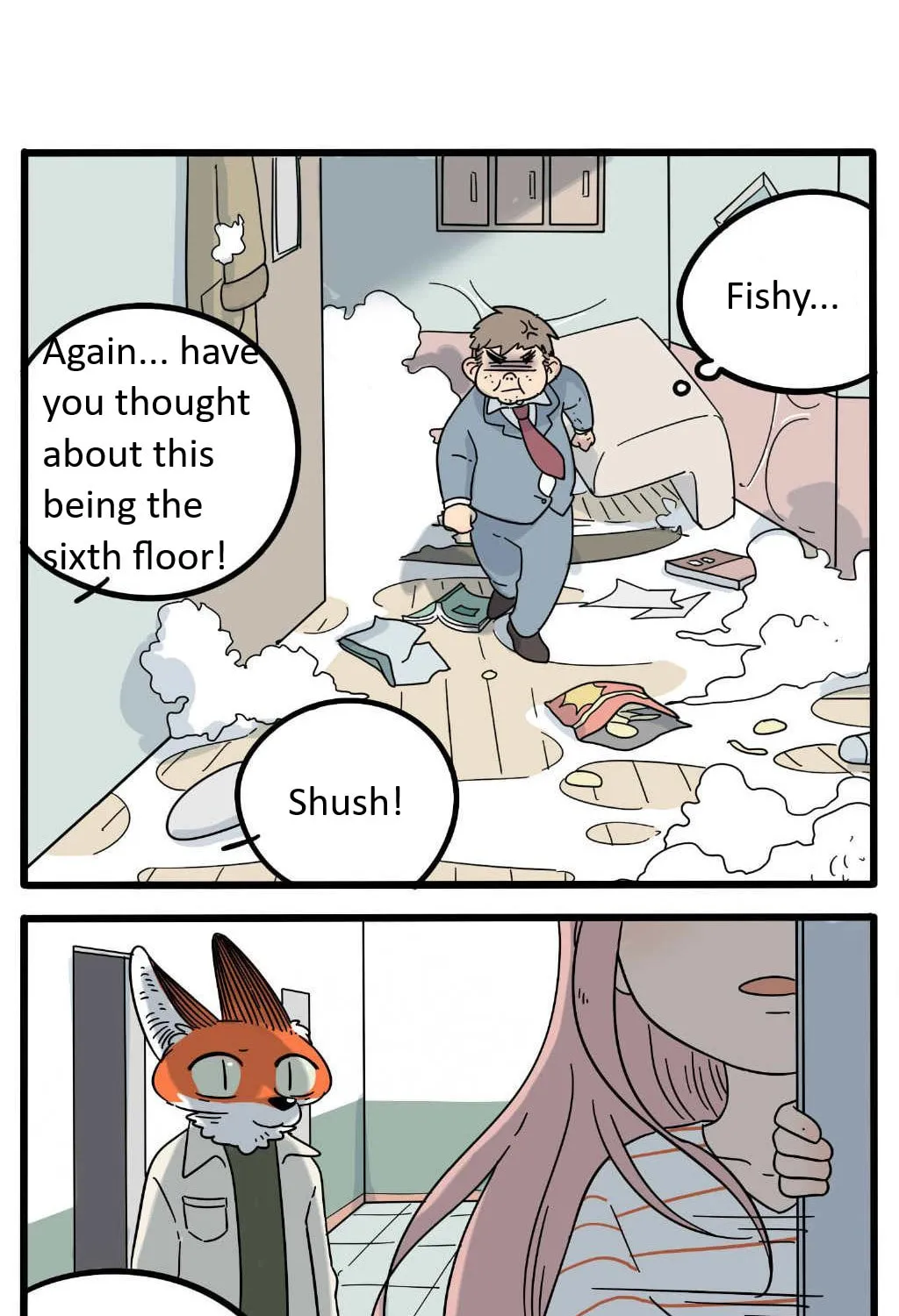 Loser Fox (Colored) Chapter 21 page 15 - 