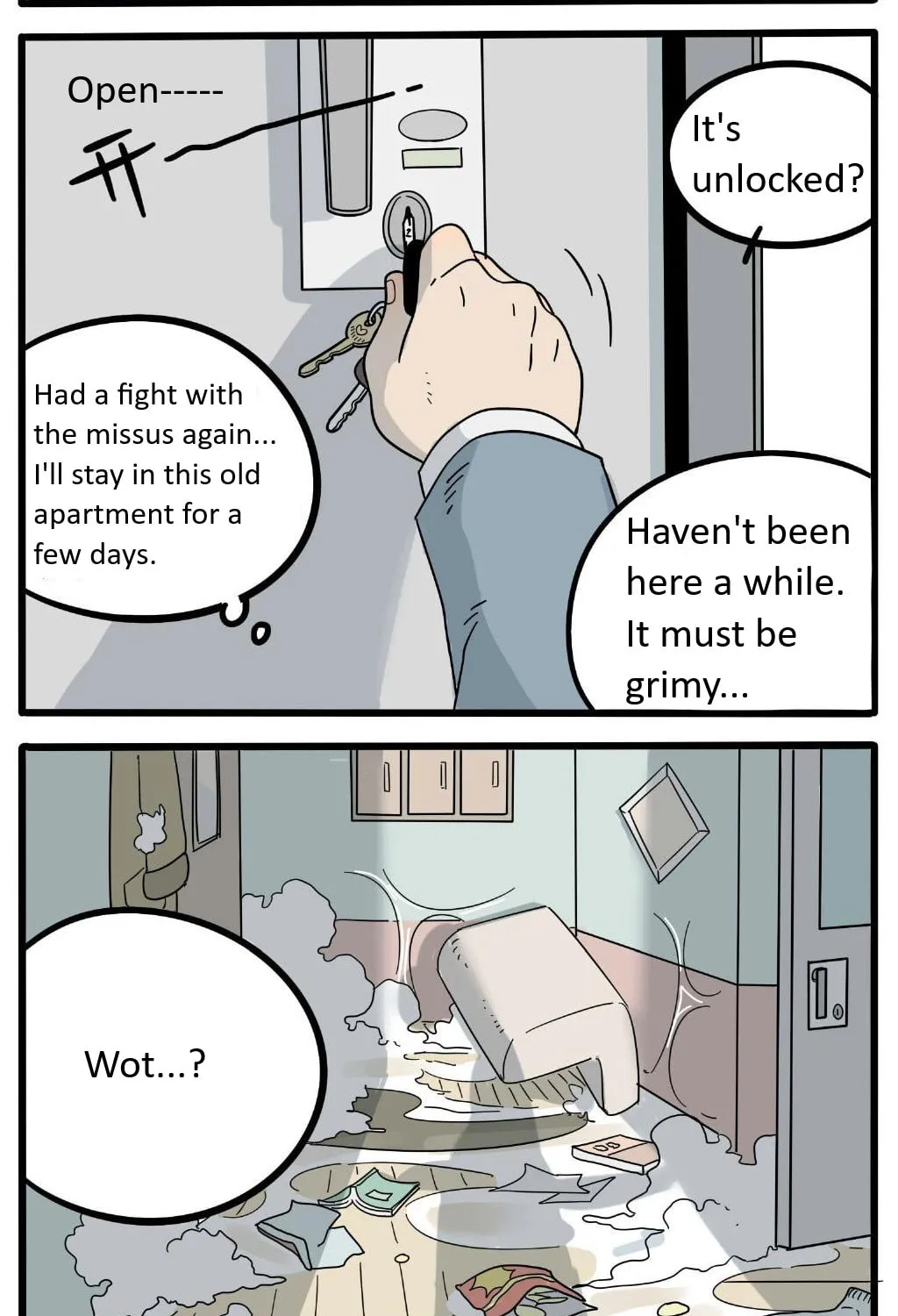 Loser Fox (Colored) Chapter 21 page 3 - 