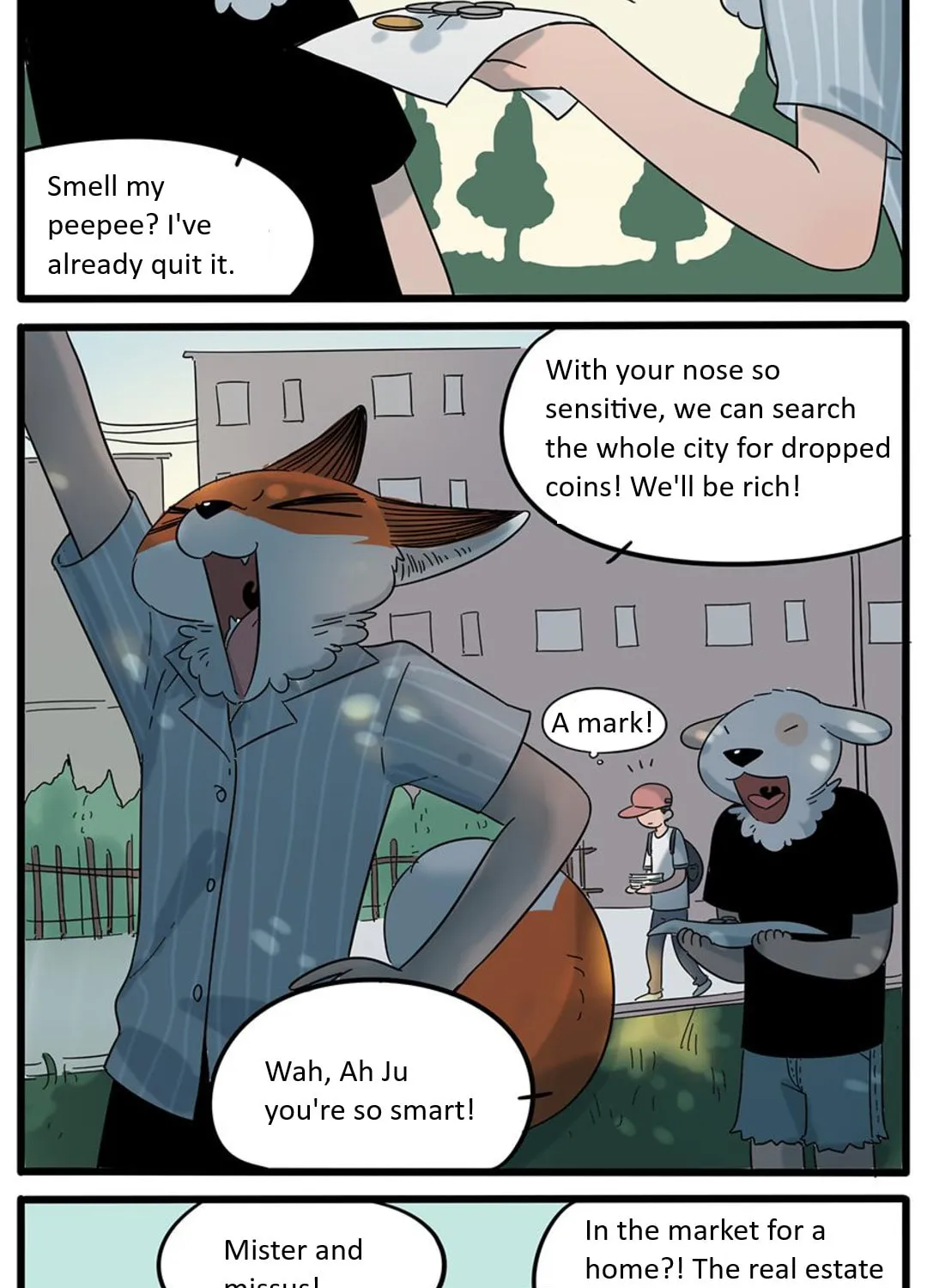 Loser Fox (Colored) Chapter 24 page 21 - 