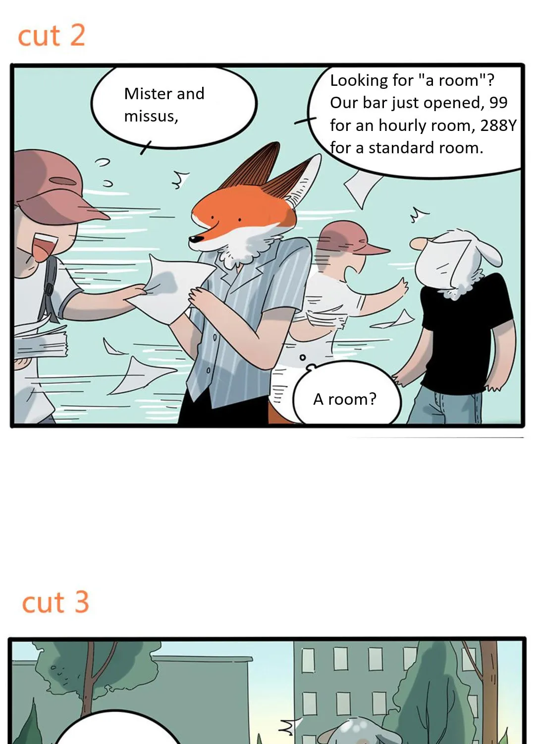 Loser Fox (Colored) Chapter 24 page 49 - 