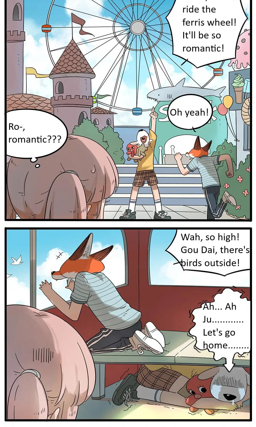 Loser Fox (Colored) Chapter 28.2 page 15 - 