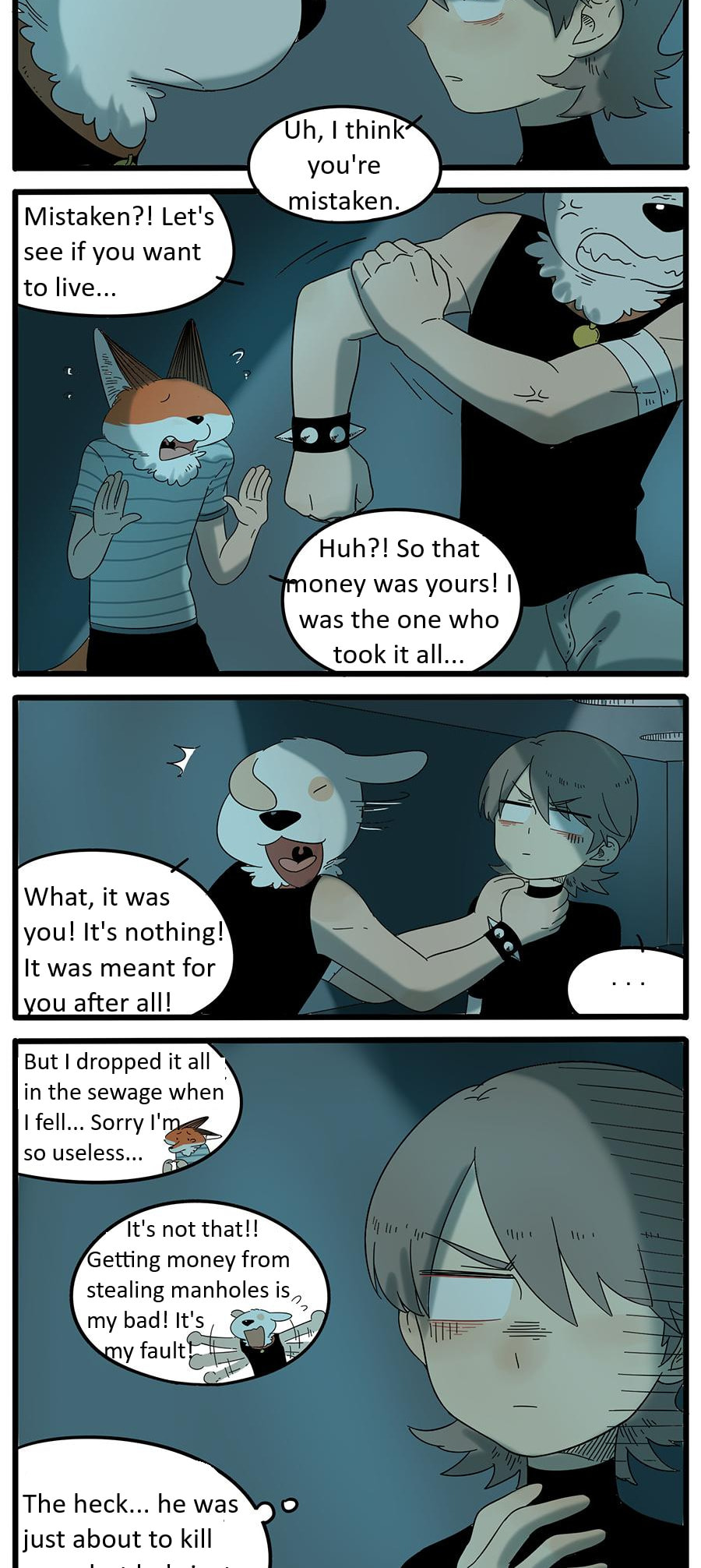 Loser Fox (Colored) Chapter 31 page 8 - 