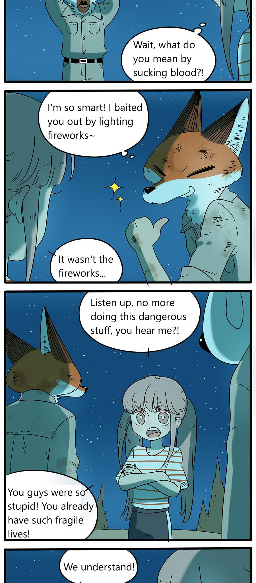 Loser Fox (Colored) Chapter 34 page 11 - 