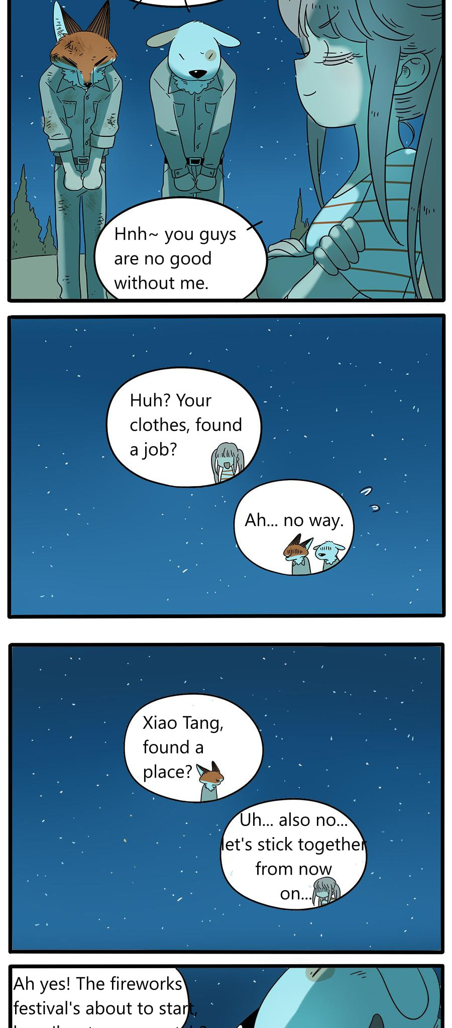 Loser Fox (Colored) Chapter 34 page 12 - 