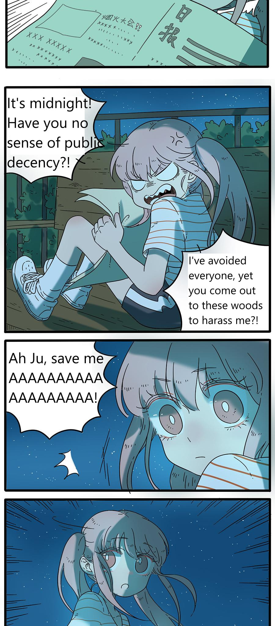 Loser Fox (Colored) Chapter 34 page 4 - 