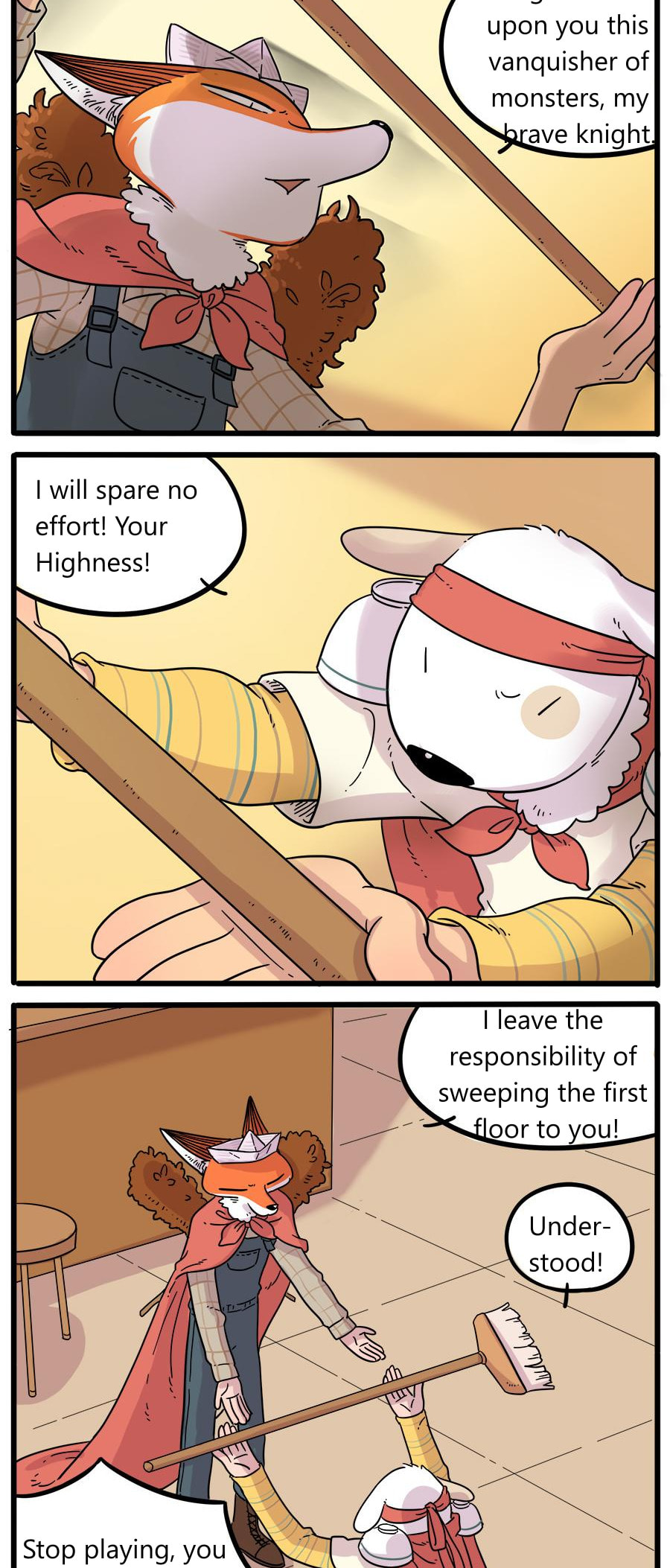 Loser Fox (Colored) Chapter 38.2 page 3 - 