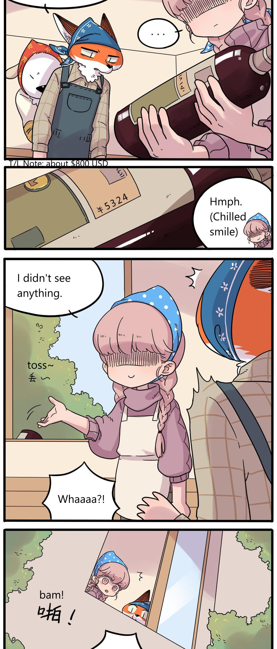 Loser Fox (Colored) Chapter 38.2 page 10 - 