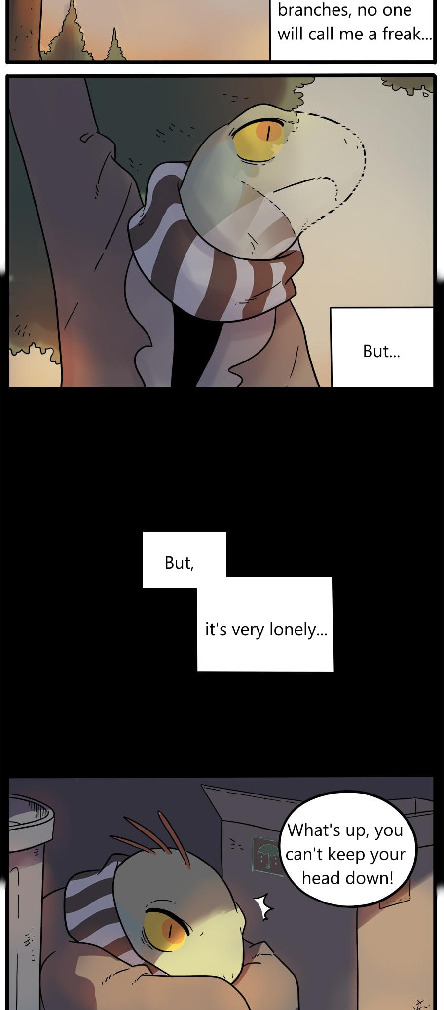 Loser Fox (Colored) Chapter 39 page 14 - 