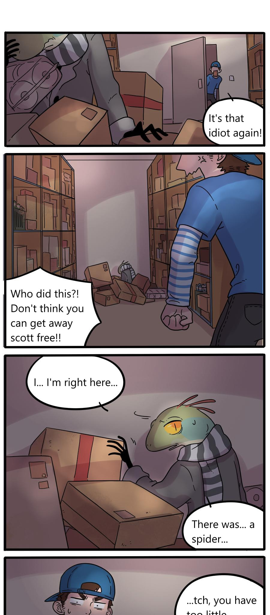 Loser Fox (Colored) Chapter 39 page 3 - 