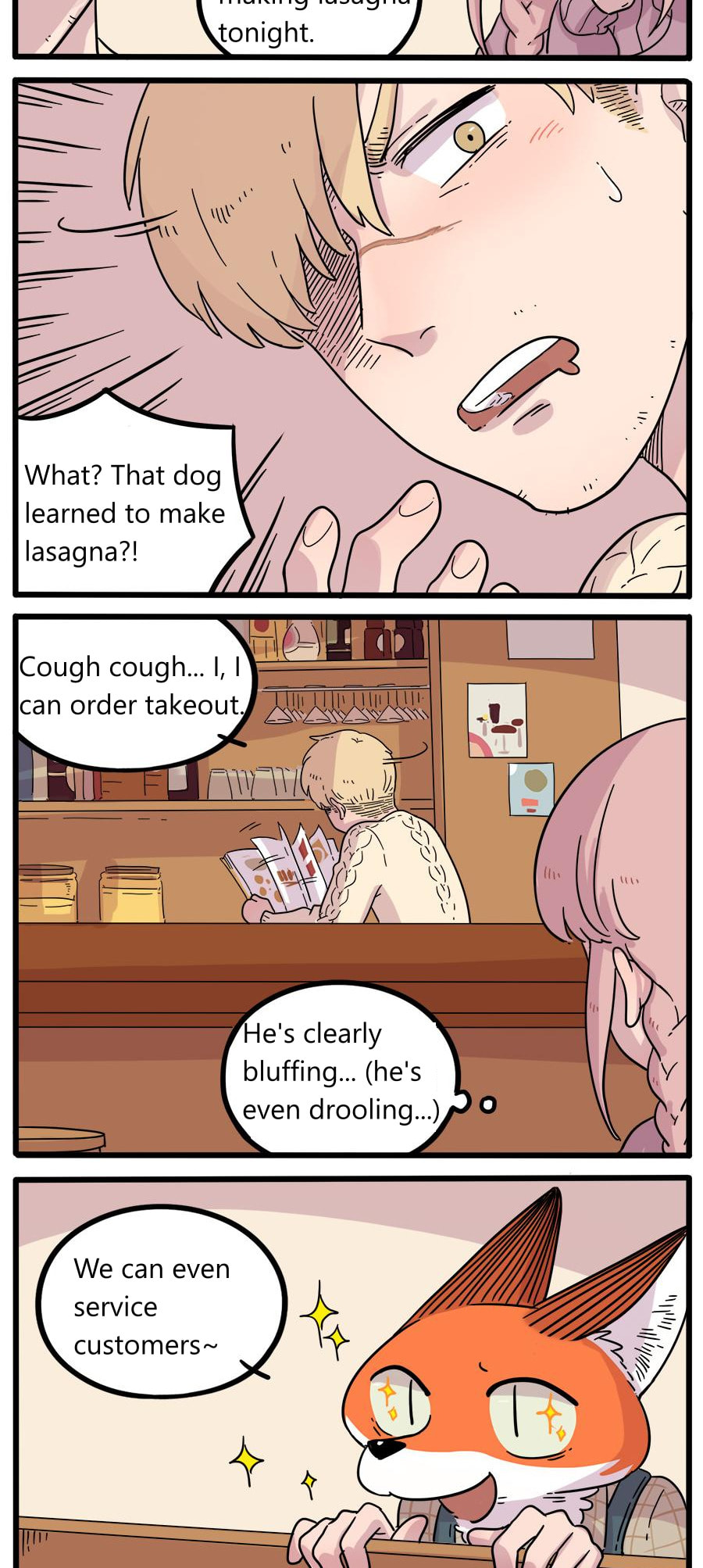 Loser Fox (Colored) Chapter 40.1 page 3 - 