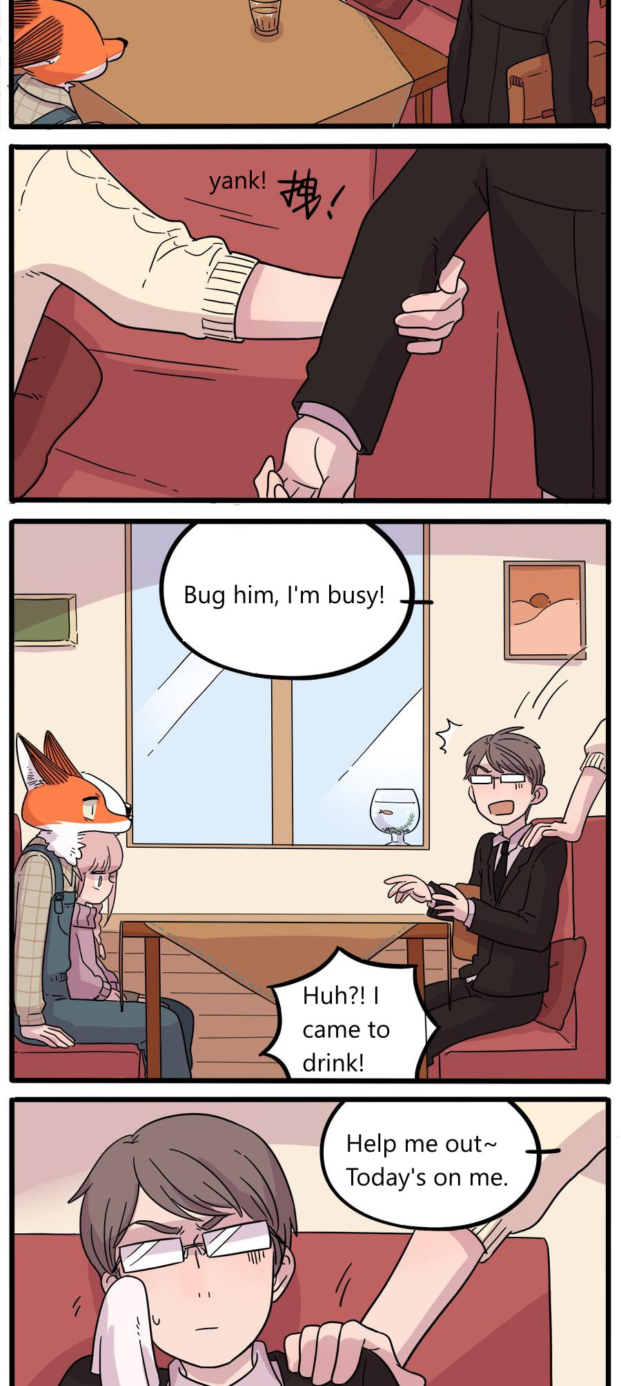 Loser Fox (Colored) Chapter 40.1 page 8 - 