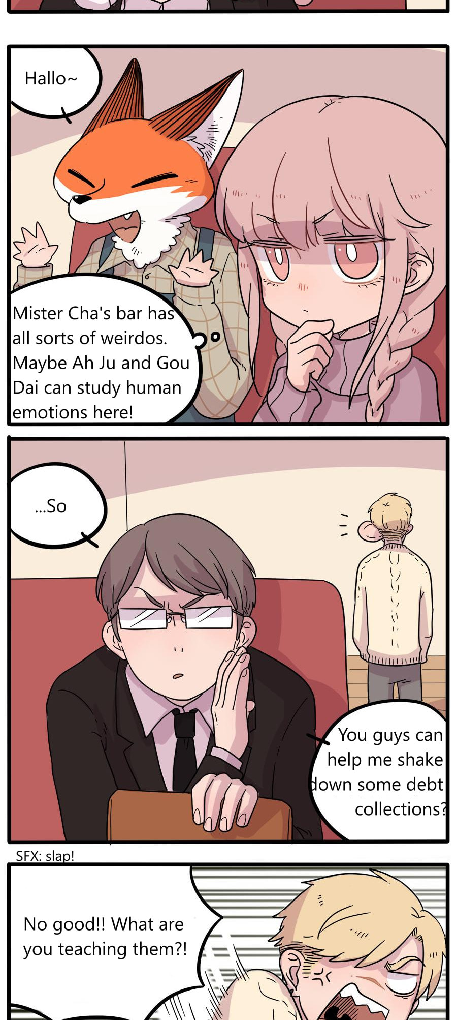 Loser Fox (Colored) Chapter 40.1 page 9 - 