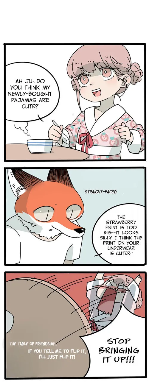 Loser Fox (Colored) Chapter 7.5 page 3 - 