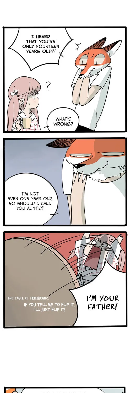 Loser Fox (Colored) Chapter 7.5 page 5 - 