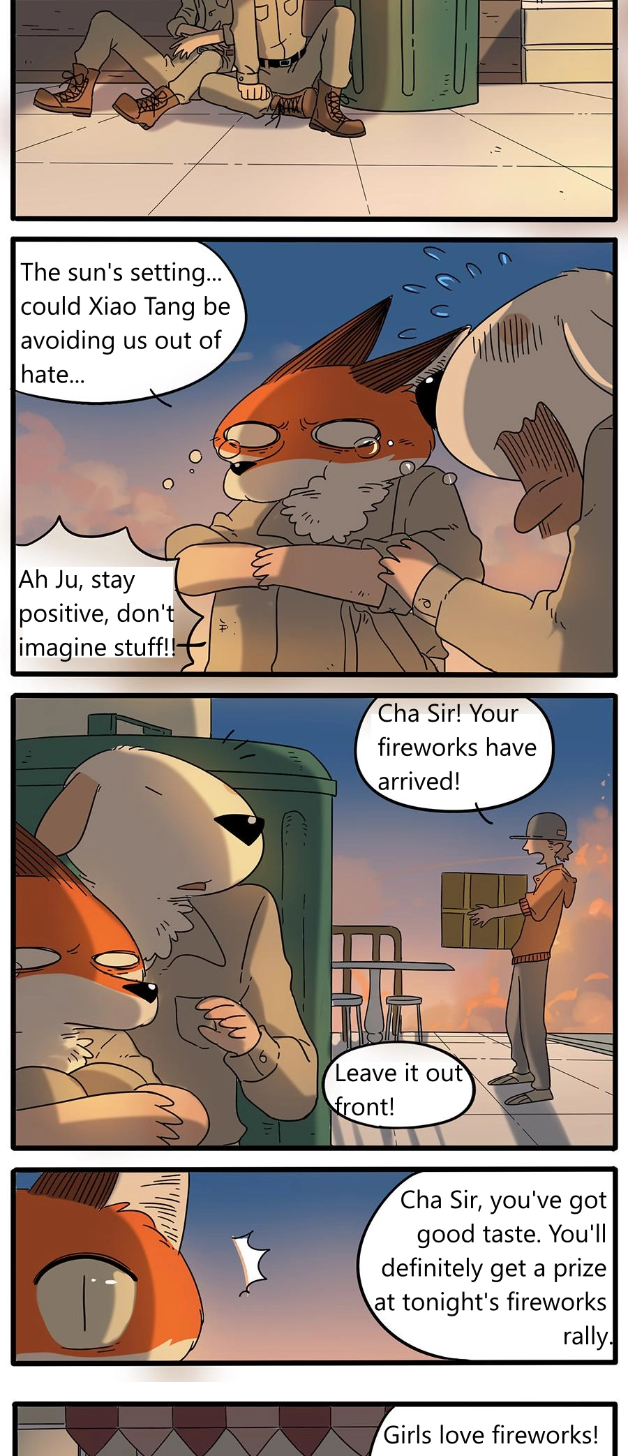 Loser Fox Chapter 33.2 page 12 - 
