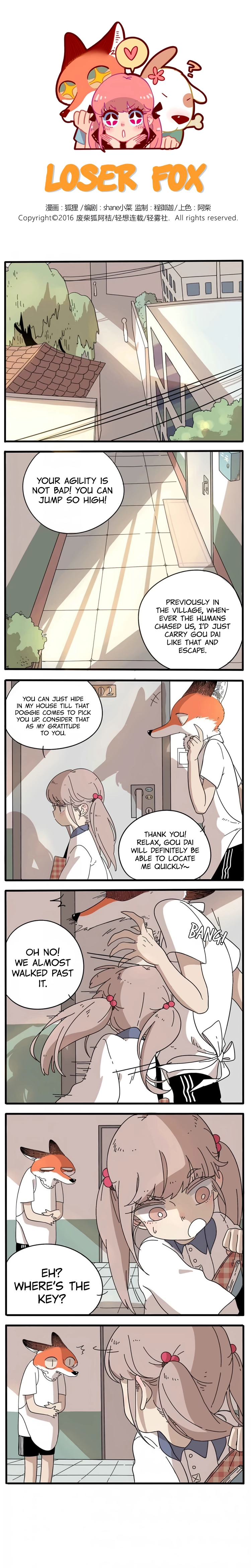 Loser Fox Chapter 5 page 1 - 