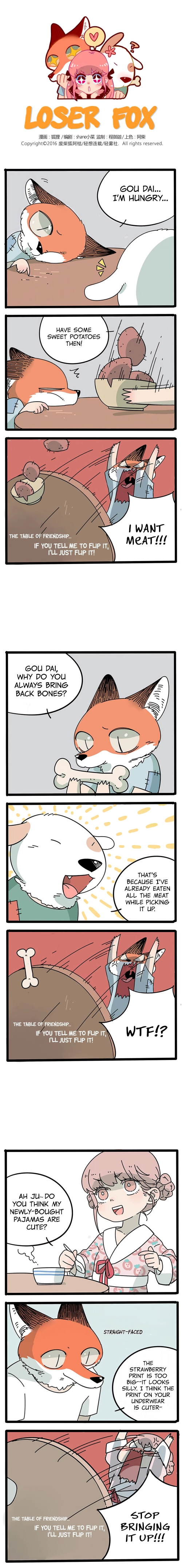 Loser Fox Chapter 7.5 page 1 - 