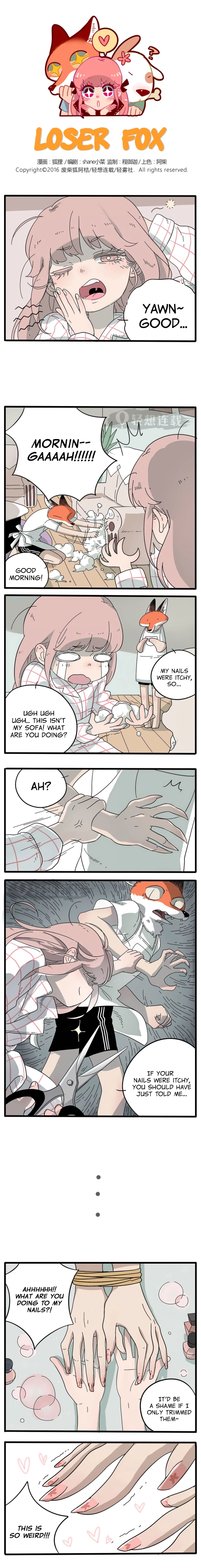 Loser Fox Chapter 7 page 1 - 