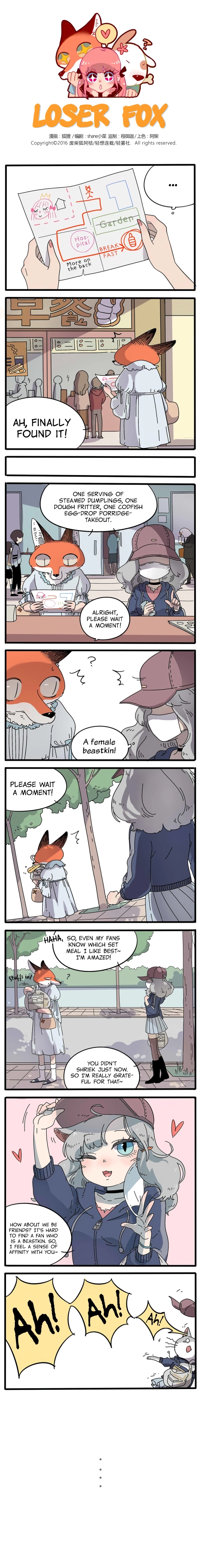 Loser Fox Chapter 8 page 1 - 