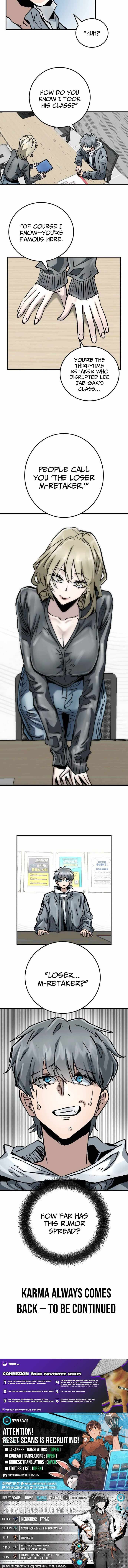 Loser M‑Year Retaker Chapter 12 page 11 - 