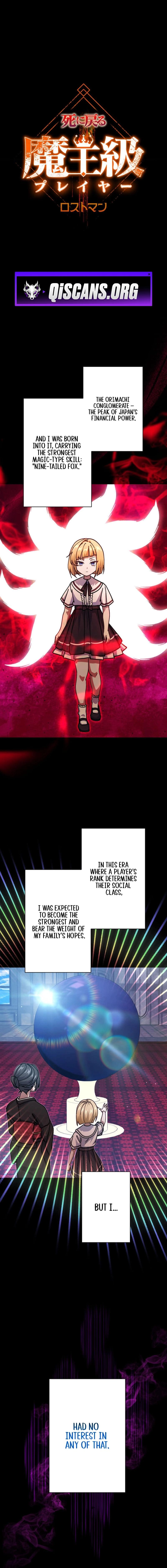 Lost Man: The Demon Lord-Class Player Who Returns from Death Chapter 50 page 1 - 