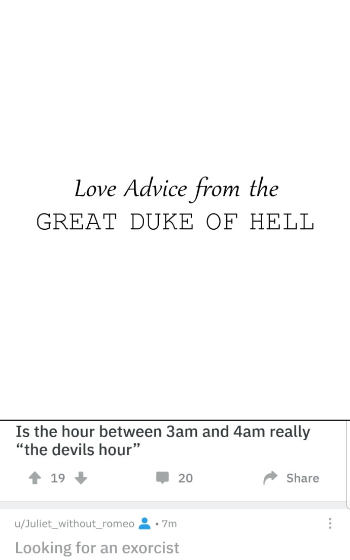 Love Advice from the Great Duke of Hell Chapter 19 page 2 - 