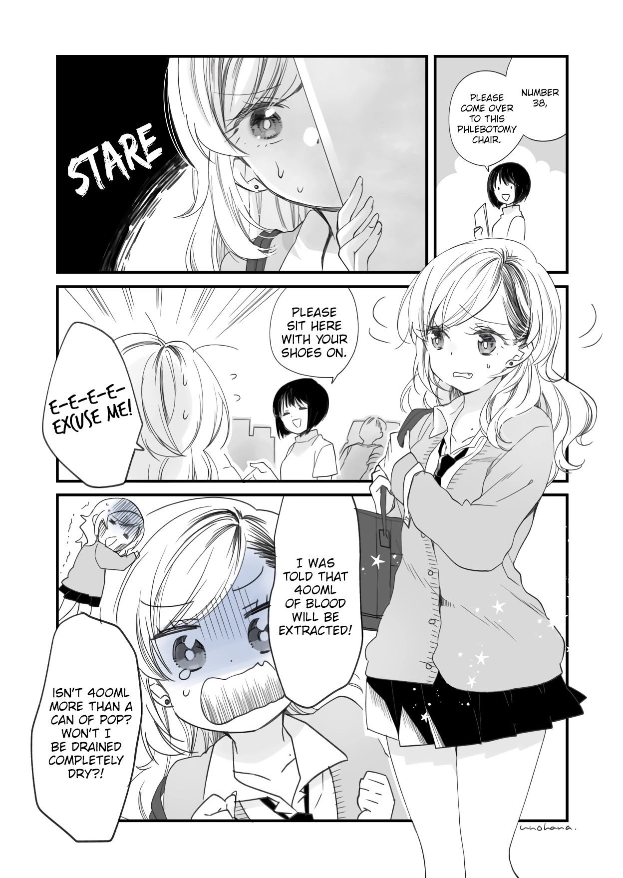 Love and Blood Donation Chapter 1 page 1 - 