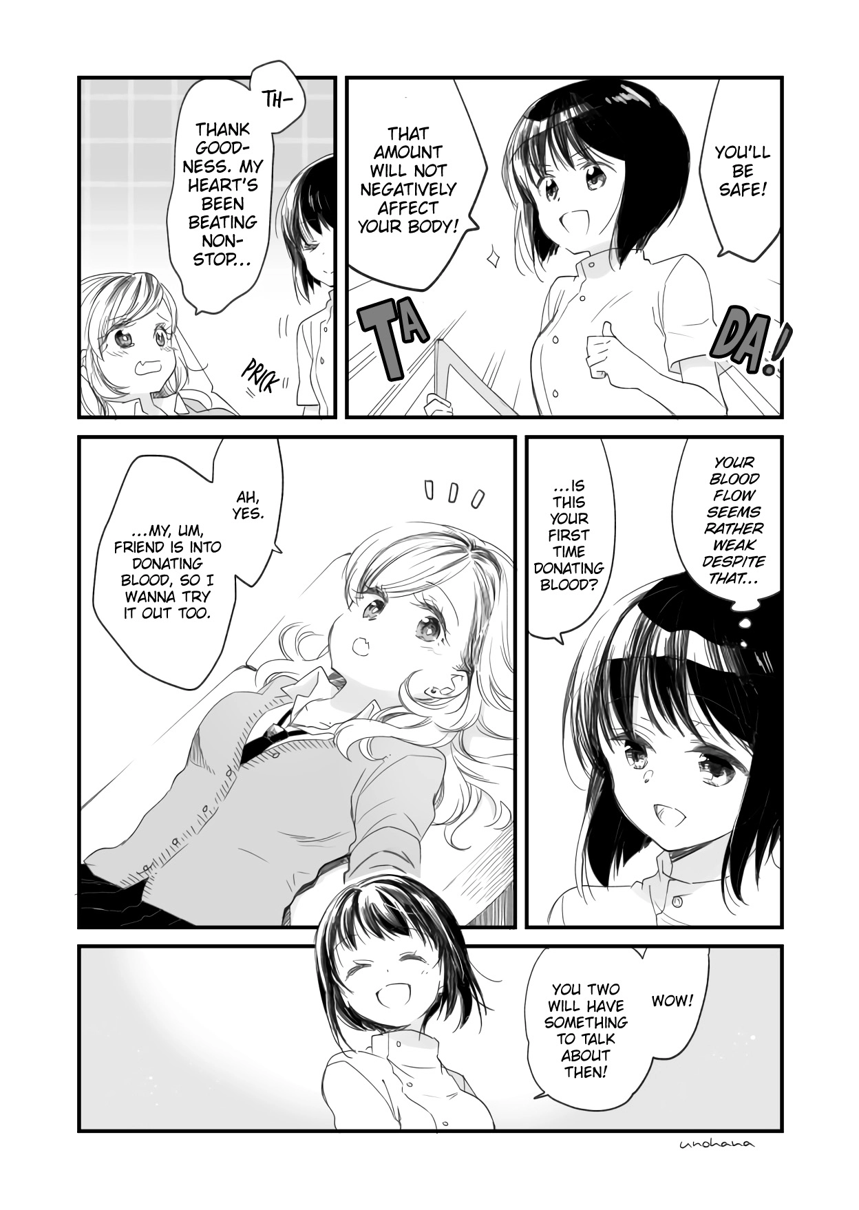 Love and Blood Donation Chapter 1 page 2 - 