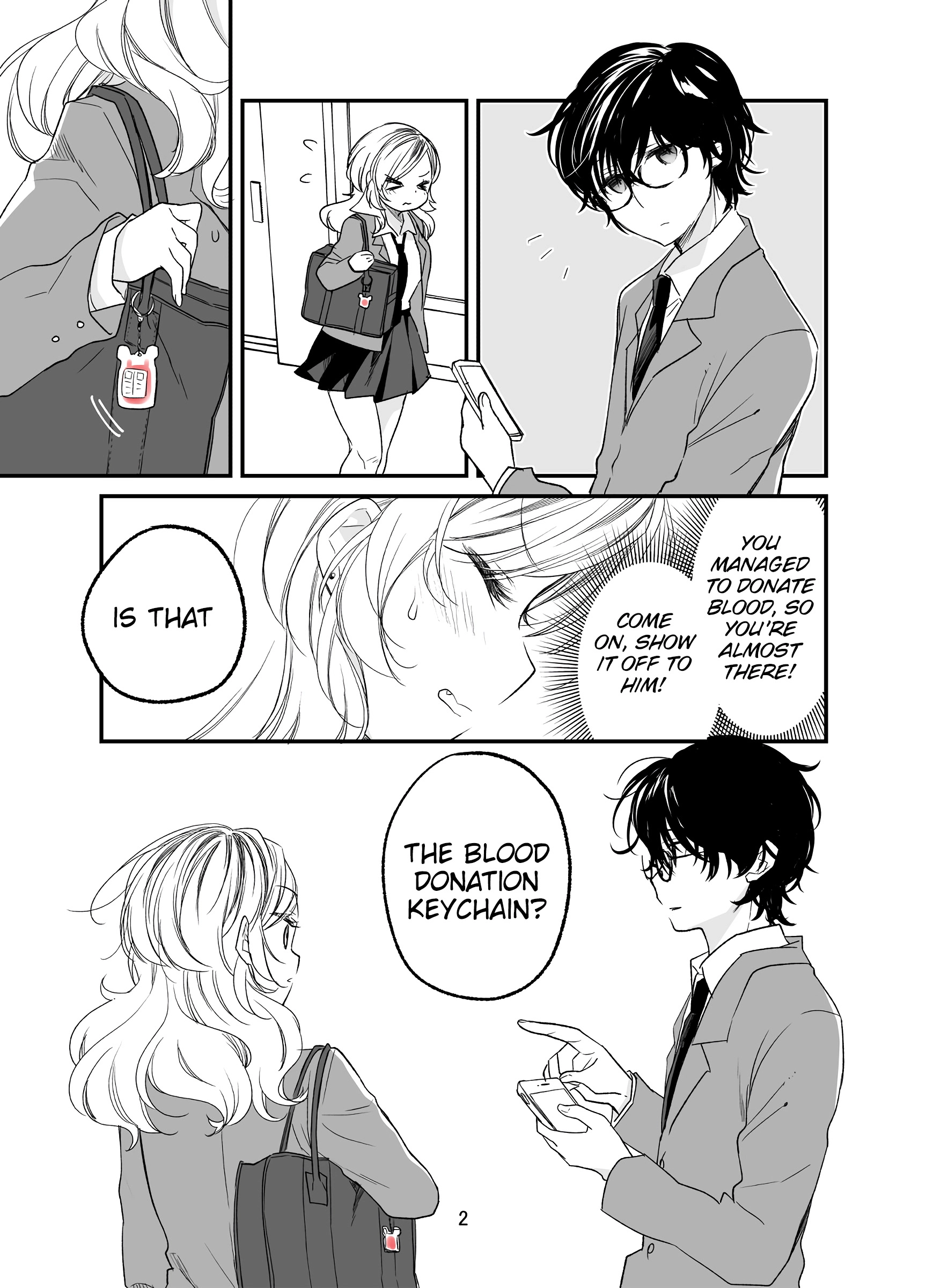 Love and Blood Donation Chapter 3 page 2 - 