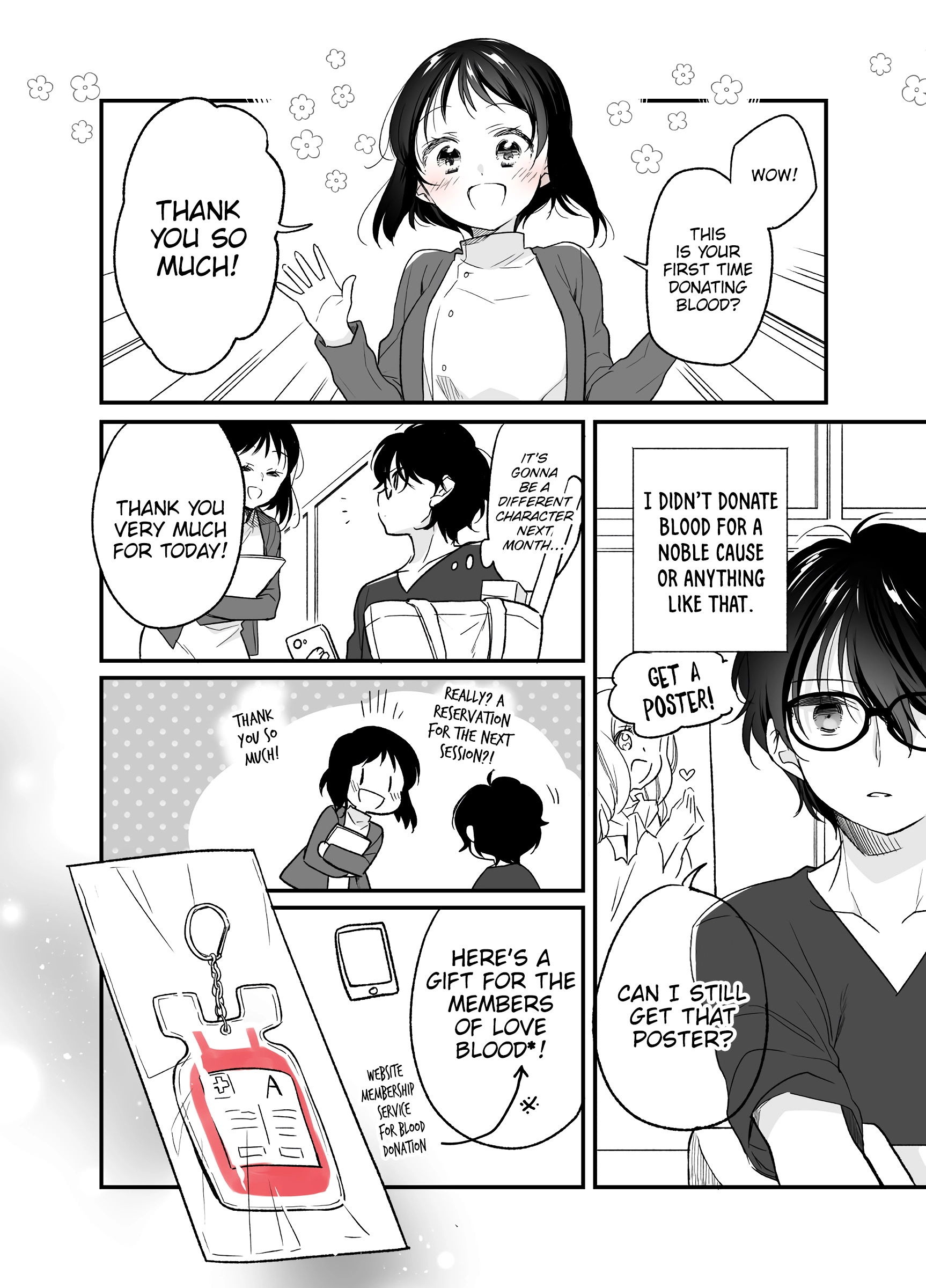 Love and Blood Donation Chapter 4 page 1 - 