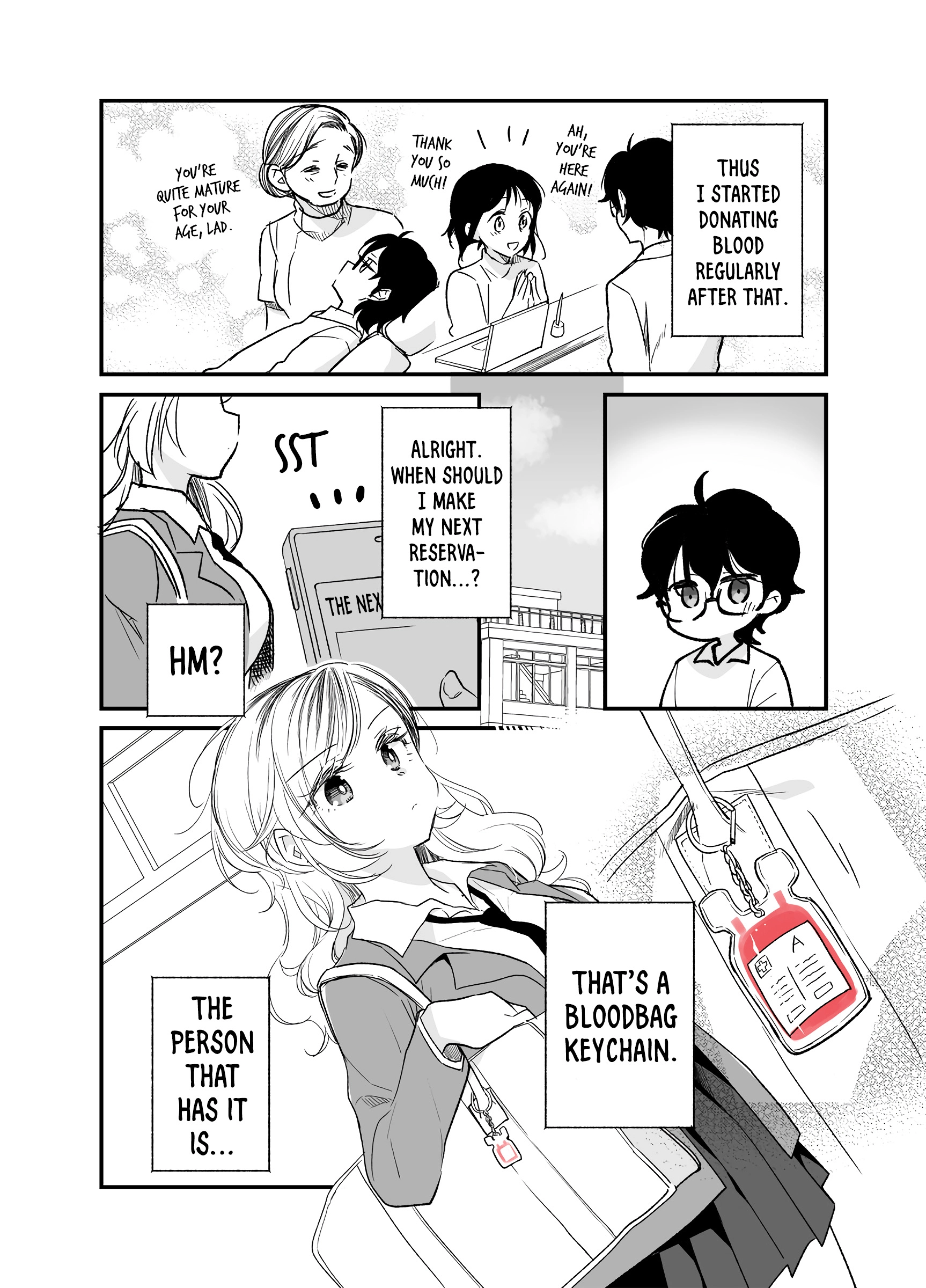 Love and Blood Donation Chapter 4 page 3 - 