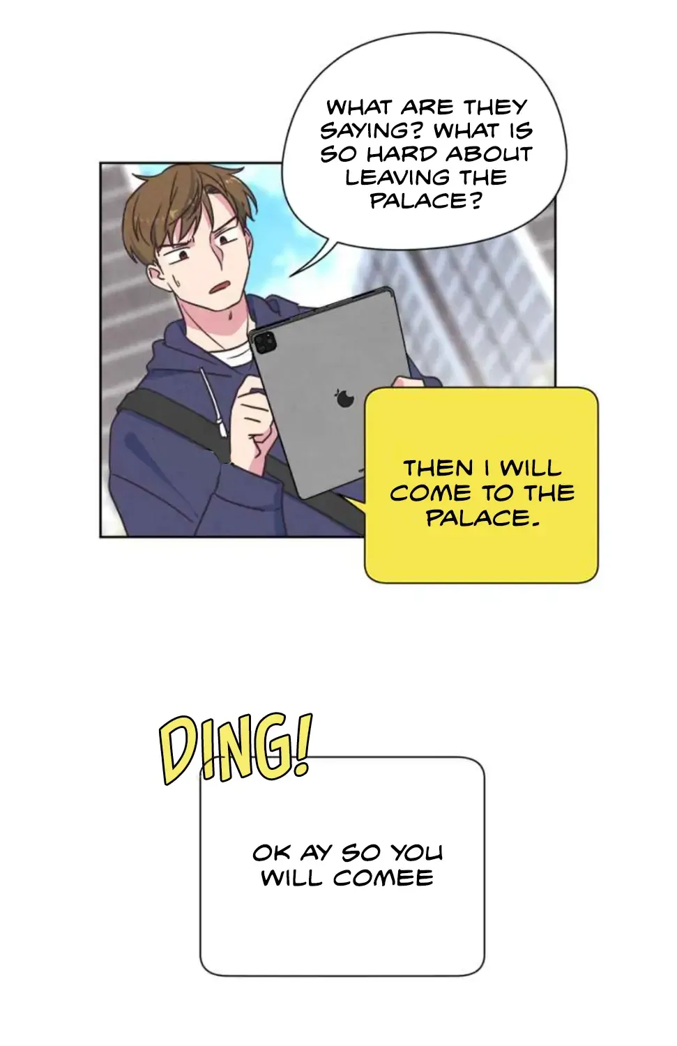Love and Wifi in The Palace Chapter 1 page 69 - 