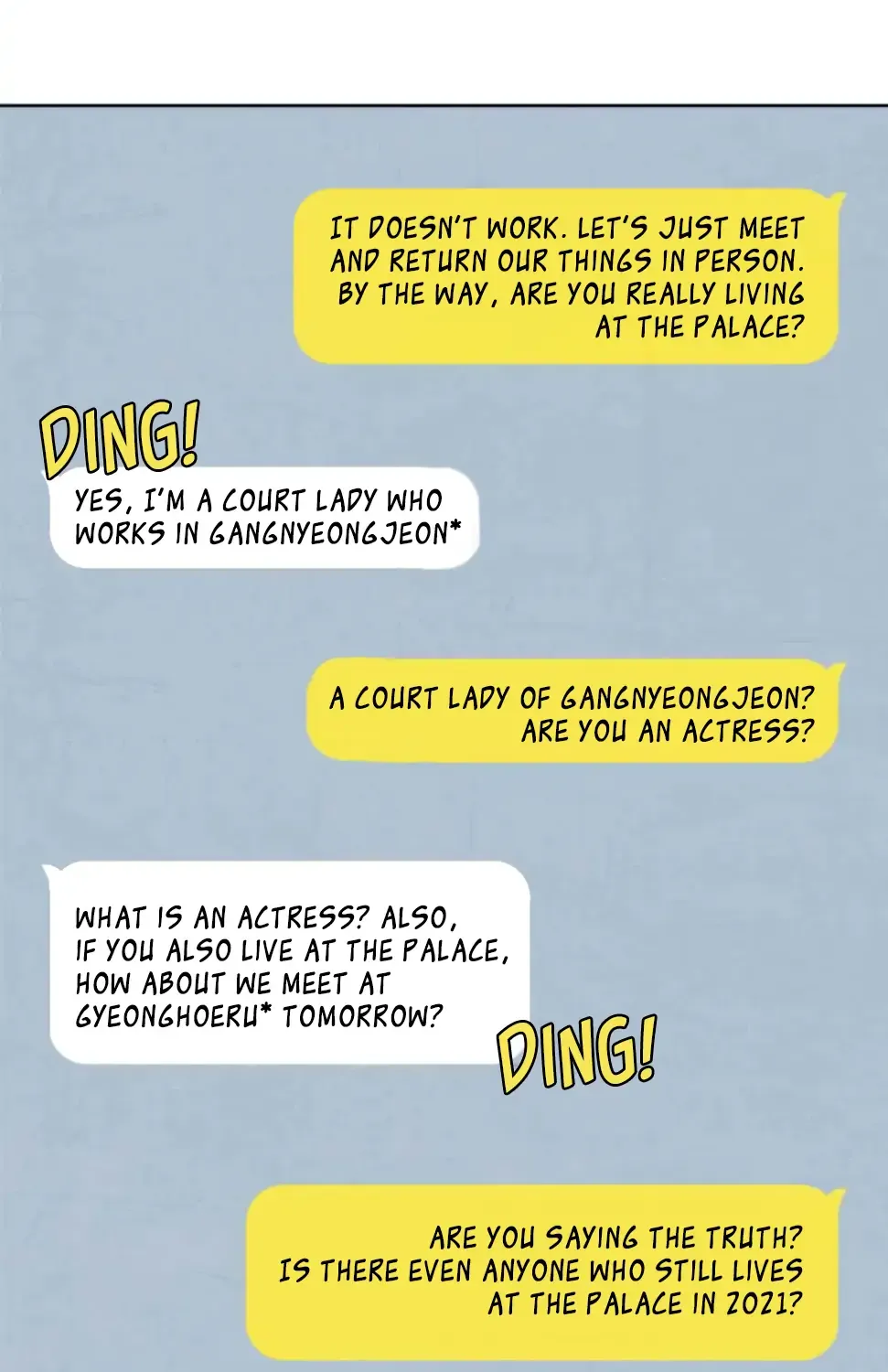 Love and Wifi in The Palace Chapter 2 page 59 - 